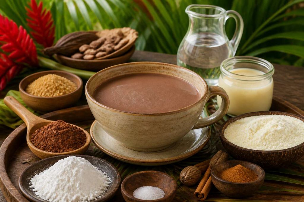 Recette du chocolat antillais de communion