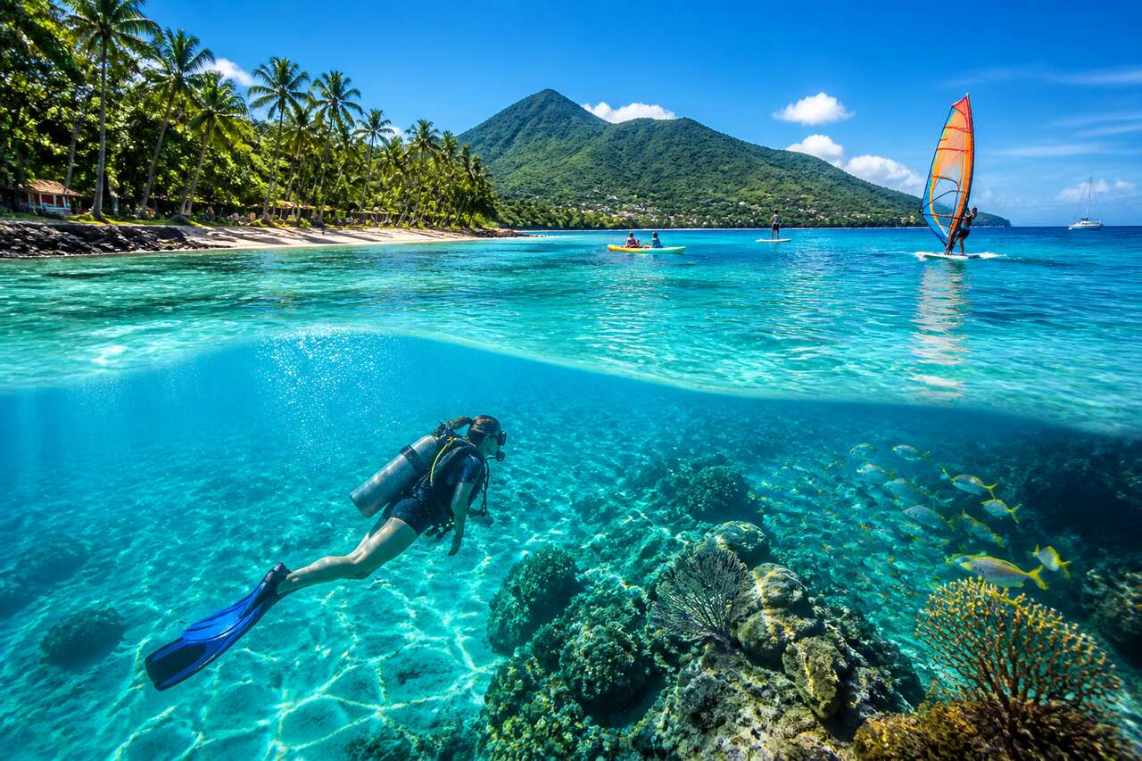 Martinique 972 : plongée et activités nautiques au cœur de la mer des Caraïbes