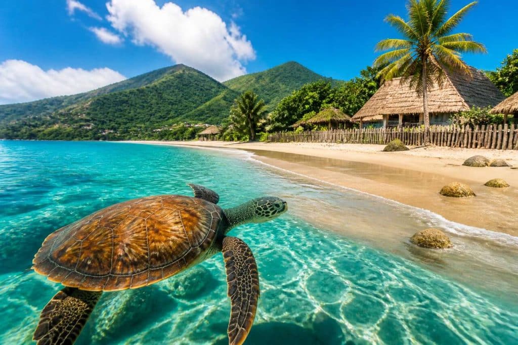 Grande Anse et ses tortues : visite de la savane des esclaves en Martinique