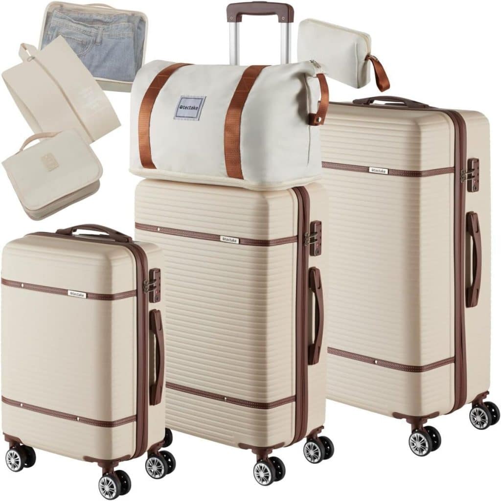 Test du set de valises tectake : voyagez léger et stylé