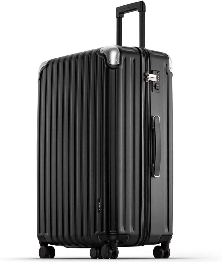 Test : valise Level8 XL noir 104L, légère et sécurisée