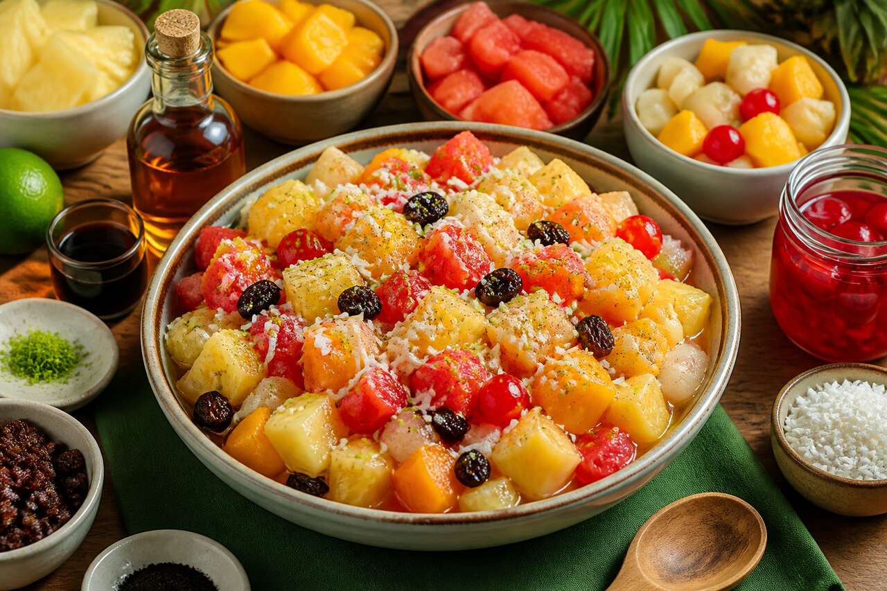 Recette du tutti frutti antillais