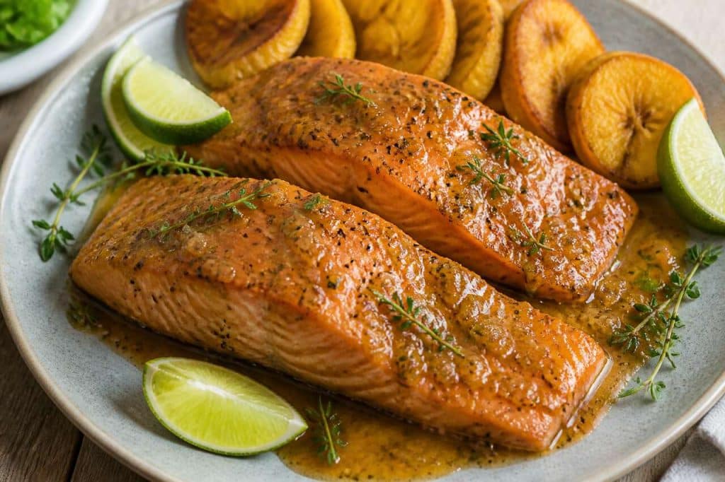 Recette de saumon à la caribéenne façon Martinique