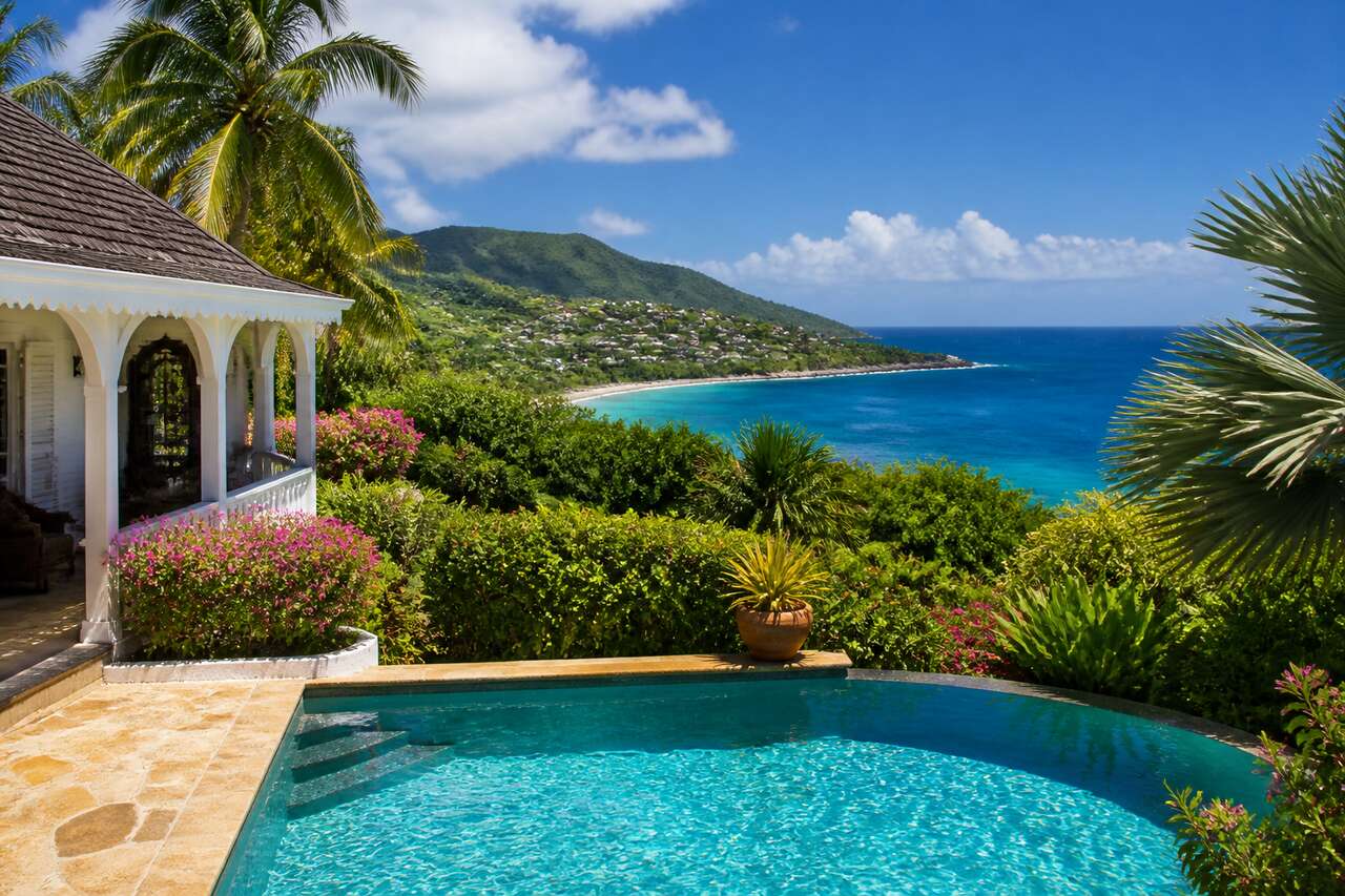 Location avec piscine à Deshaies : les meilleures adresses en Guadeloupe