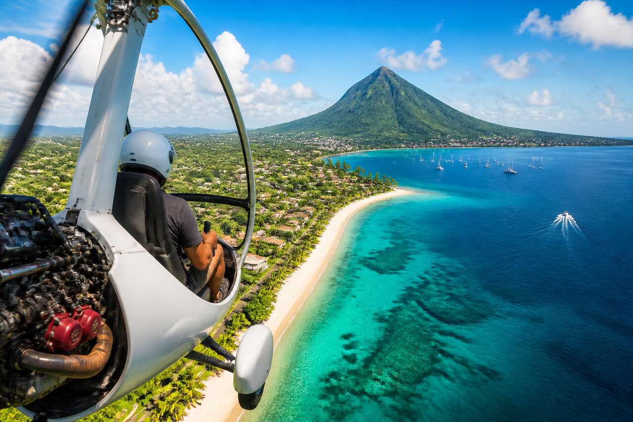 Survoler la Martinique en autogire : une expérience inoubliable
