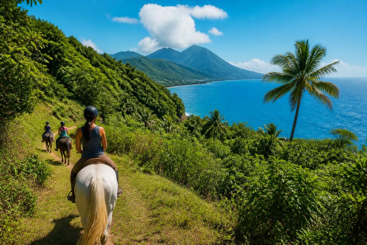 Balade à cheval en Guadeloupe : les plus beaux parcours à découvrir