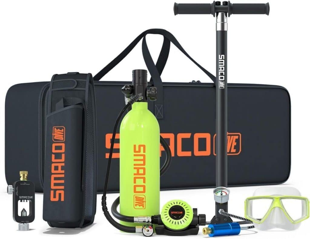 Test de la bouteille de plongée SMACO S400 pro