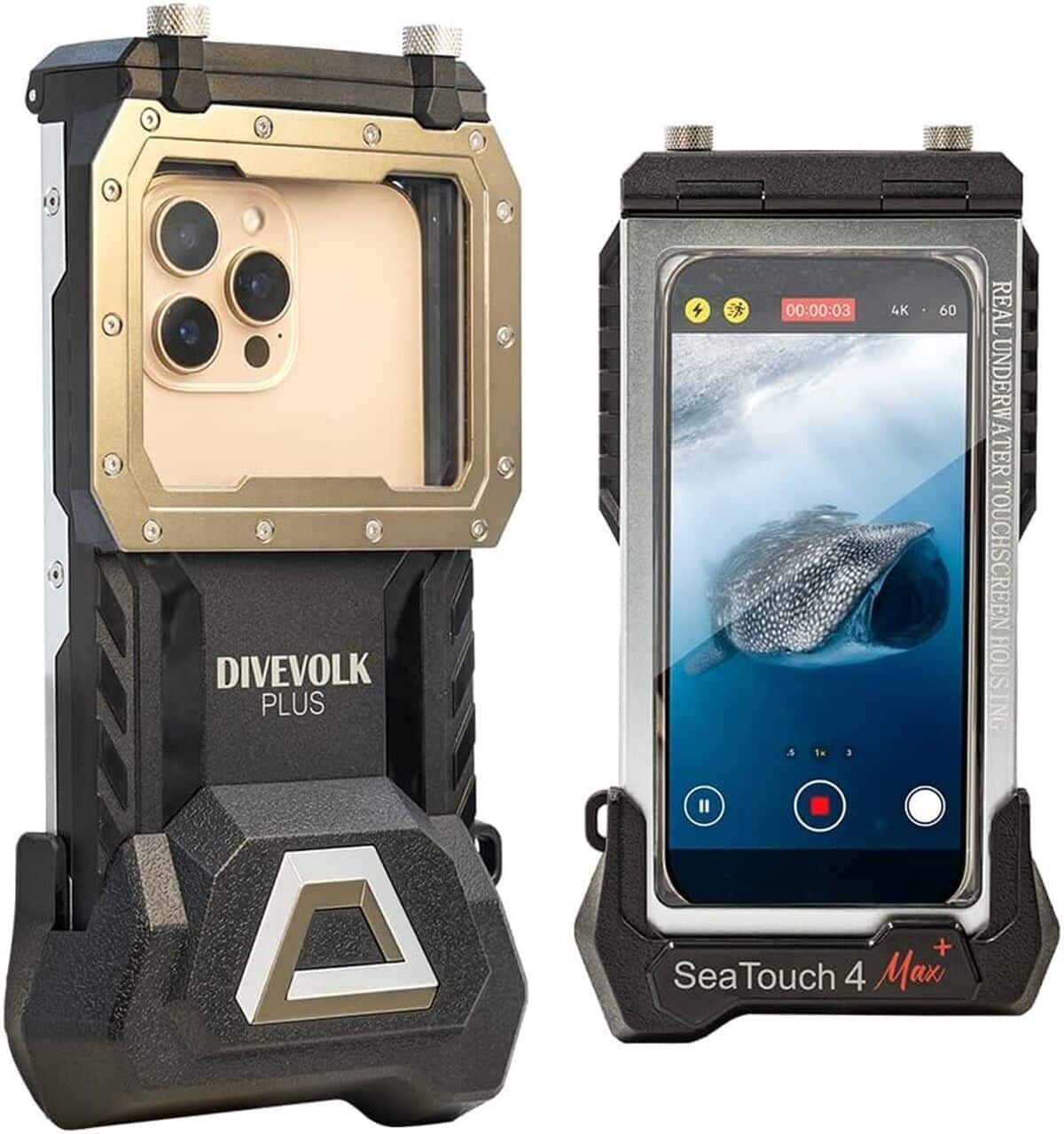 Test du caisson étanche DIVEVOLK Seatouch 4 Max pour iPhone