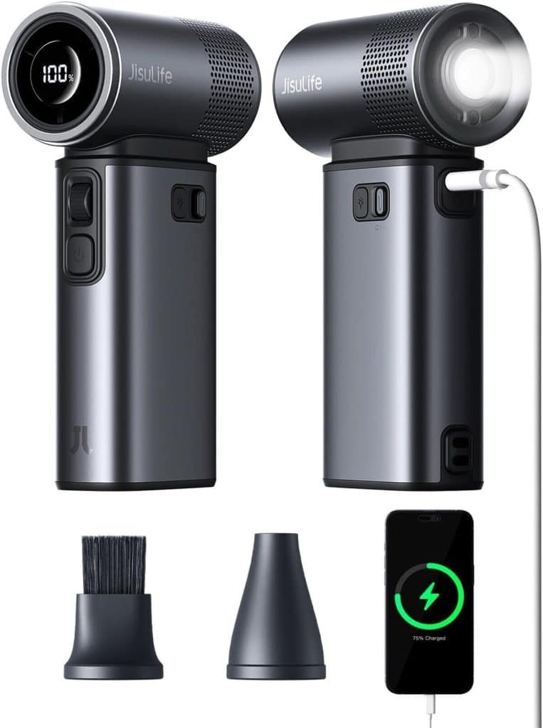 Test du ventilateur portable JISULIFE : puissance et polyvalence
