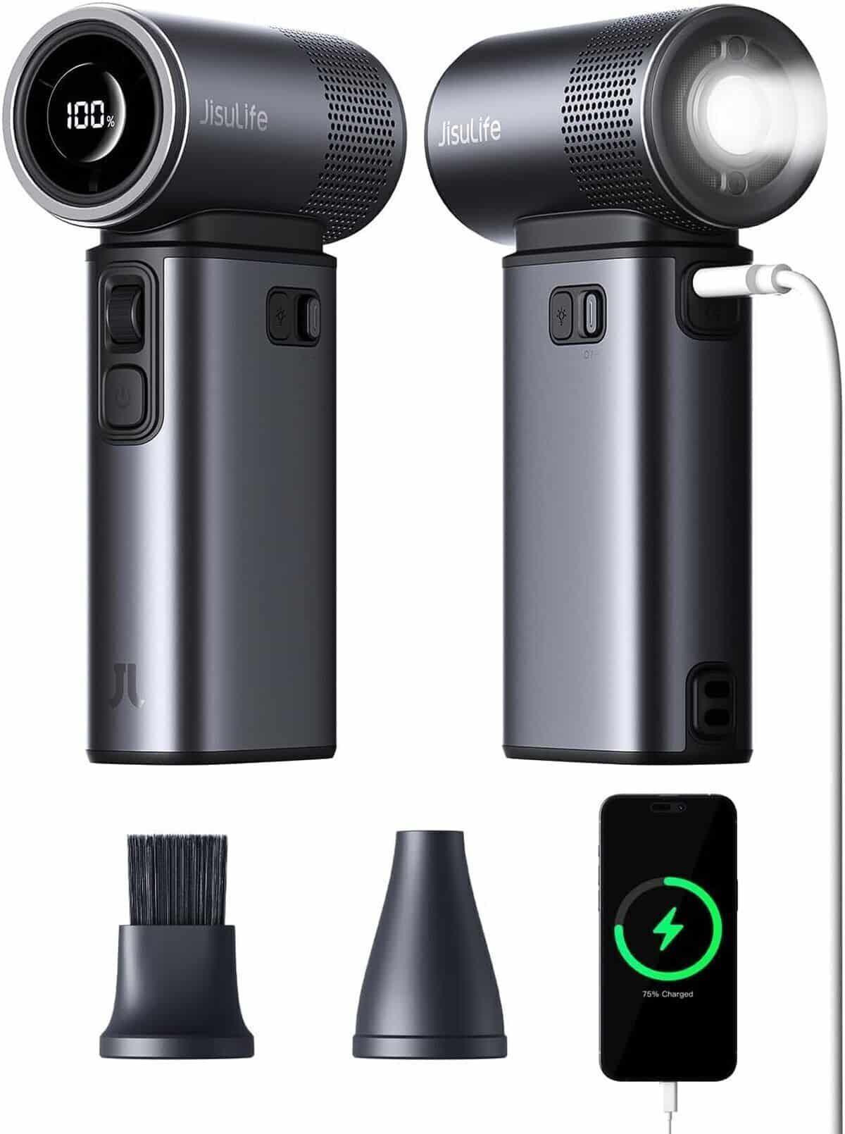 Test du ventilateur portable JISULIFE : puissance et polyvalence
