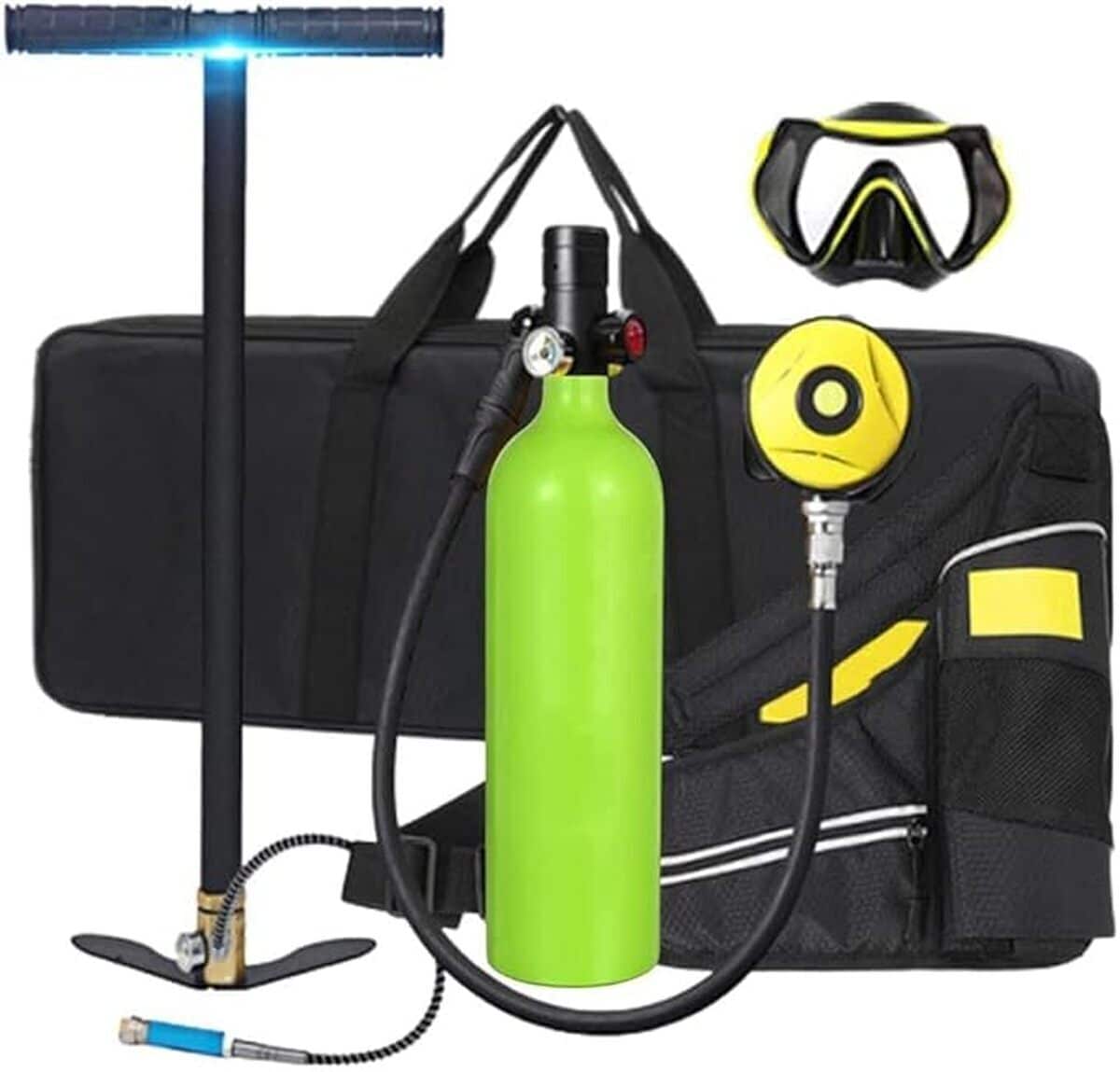 Test : mini bouteille de plongée XSGDMN 1L