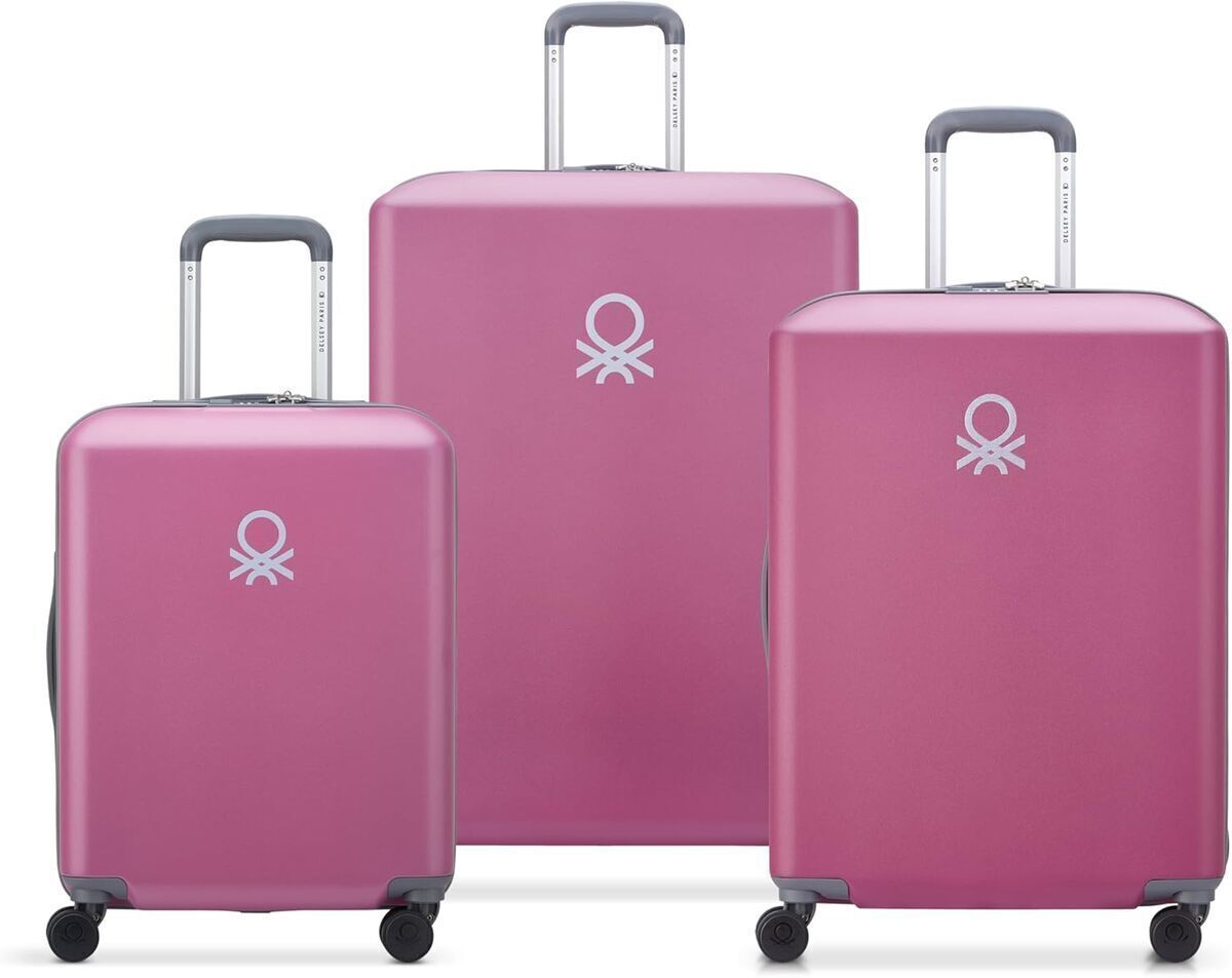Test : set de valises Delsey UCB hardside rose