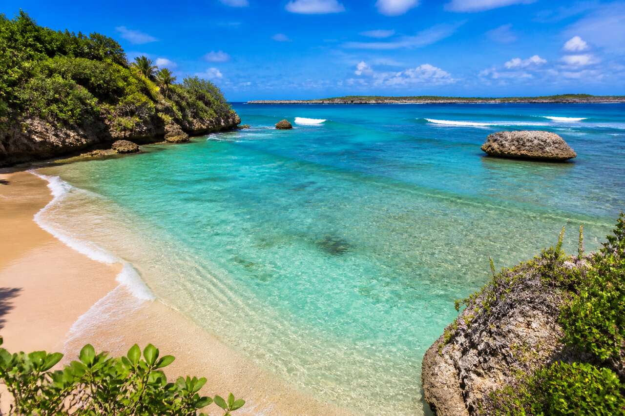Mervillon, petite anse et Kahouanne : les plages secrètes de Saint-François