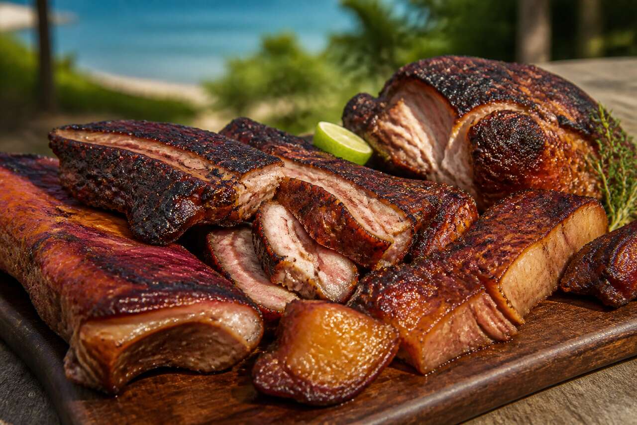 Le porc, l’autre pilier: travers, échine et poitrine pour le goût fumé Le porc, l’autre pilier: travers, échine et poitrine pour le goût fumé