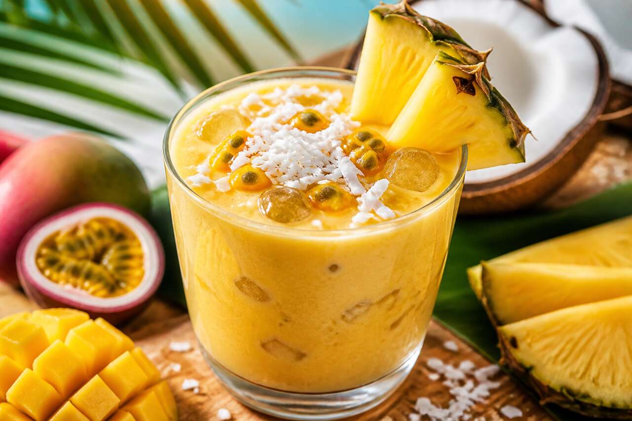 Recette de smoothie tropical à la guadeloupéenne