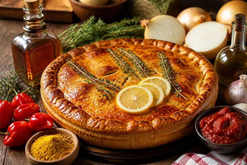 Recette de tourte au chatrou antillaise