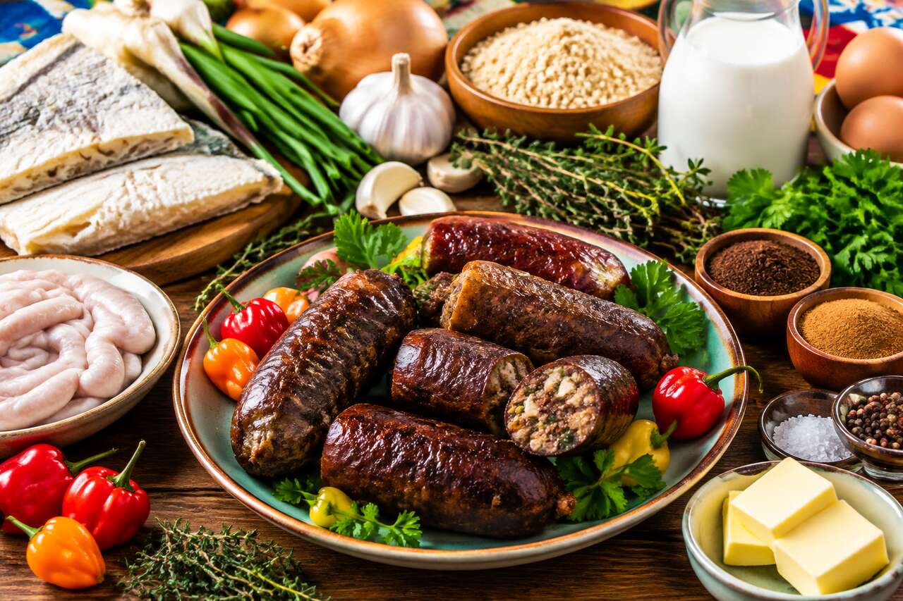 Recette de boudin antillais à la morue