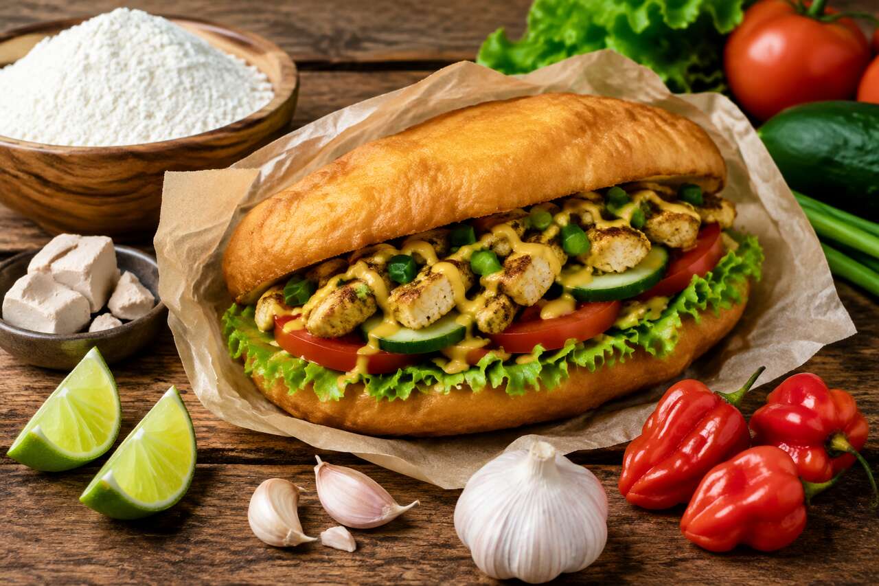 Recette du bokit deluxe de Guadeloupe