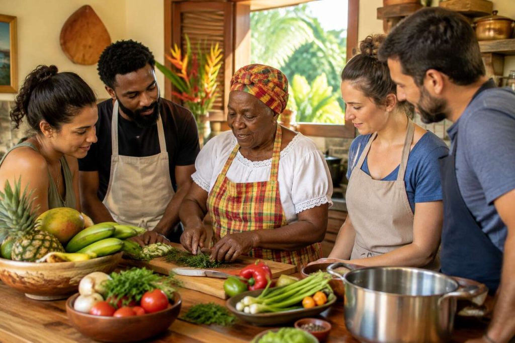Atelier d'initiation à la cuisine créole avec Tatie Maryse