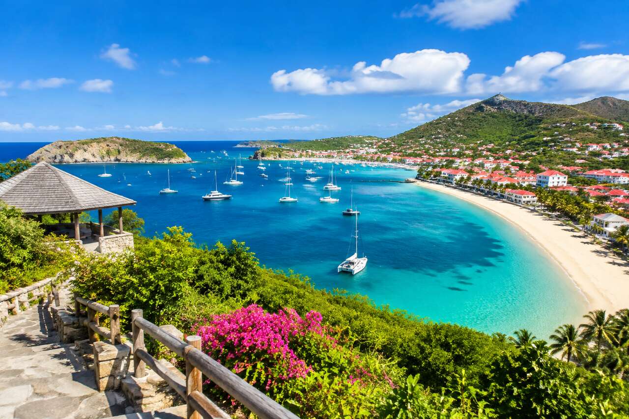 Les plus beaux points de vue à Saint-Barth