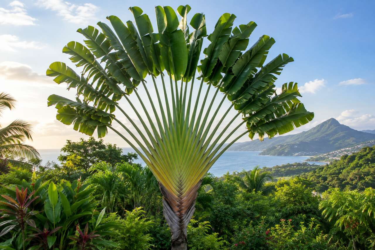 L'arbre du voyageur en Martinique : tout savoir sur cette plante emblématique
