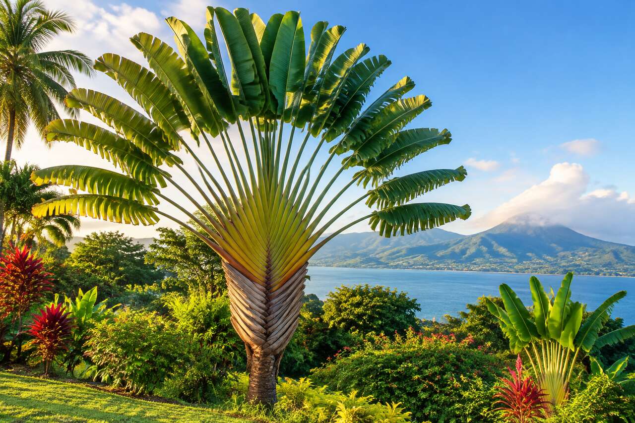 O&ugrave; voir l&rsquo;arbre du voyageur en martinique et &agrave; quel moment le photographier