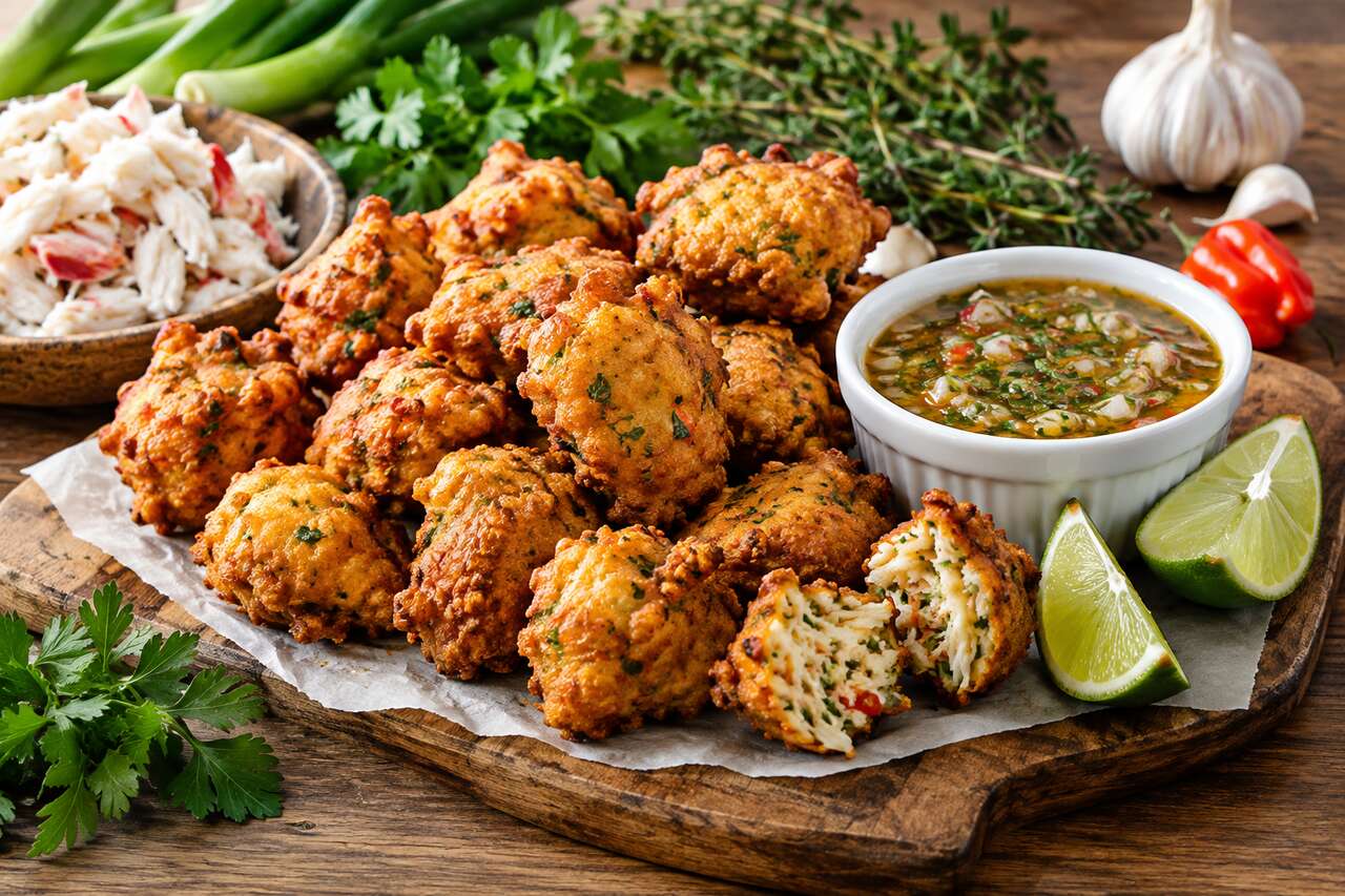 Recette des accras de crabe croustillants et savoureux