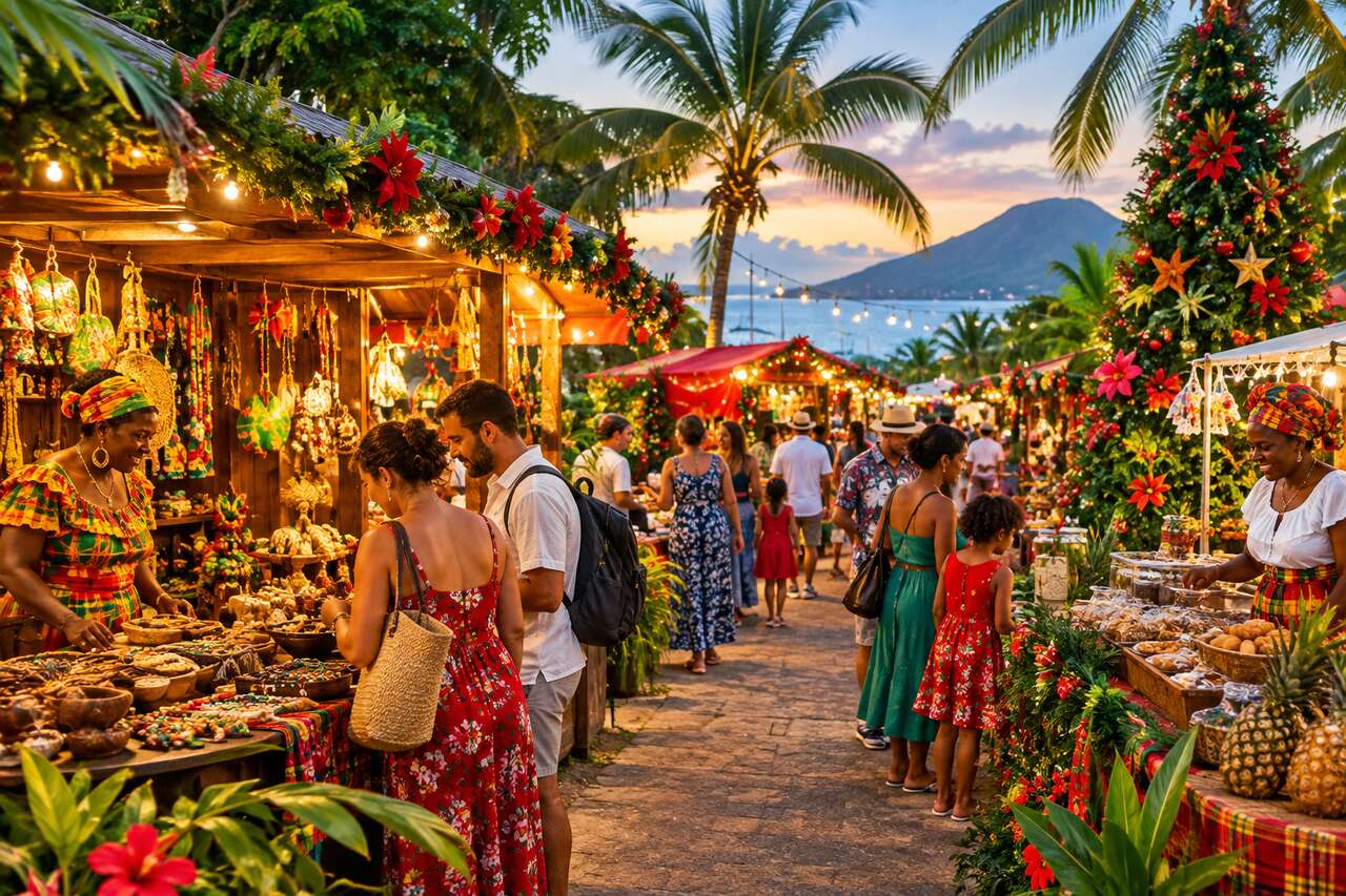 Marchés de Noël en Guadeloupe : guide des incontournables
