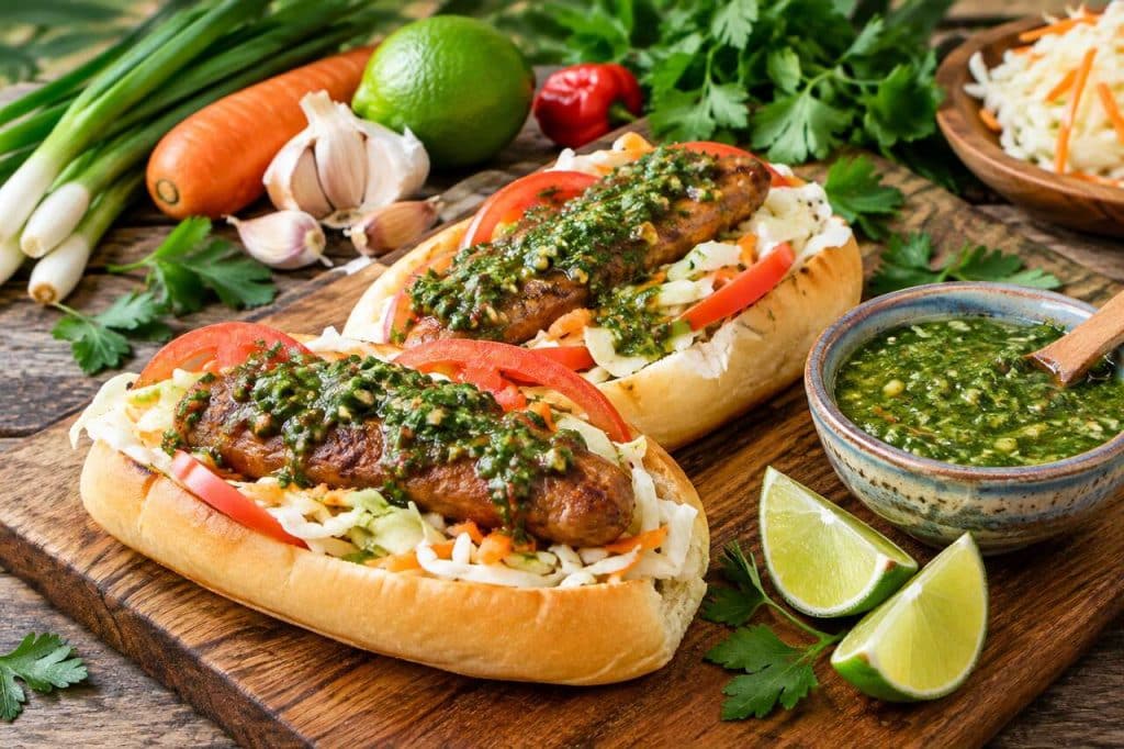 Recette du hot-dog antillais vegan