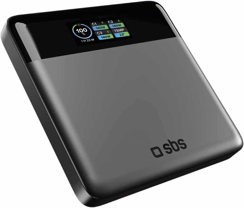 Test : powerbank SBS Pulse PowerBank Lite 100W, charge rapide et design slim